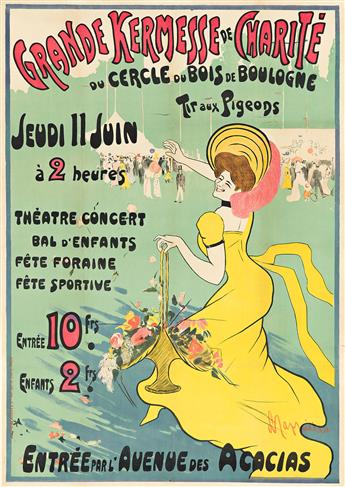 LEONETTO CAPPIELLO (1875-1942). GRANDE KERMESSE DE CHARITÉ. 1903. 53x37¼ inches, 134½x94½ cm. Vercasson, Paris.                                  